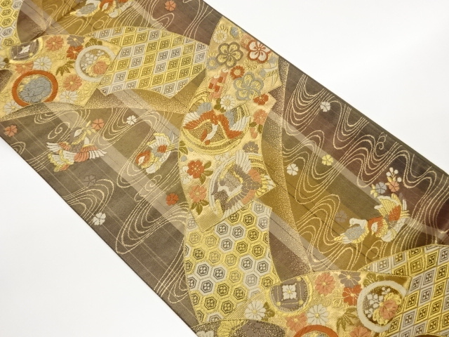 JAPANESE FUKURO OBI / WOVEN TREASURES